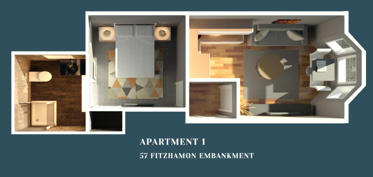 Aaron Wise Apartments Cardiff Exteriör bild